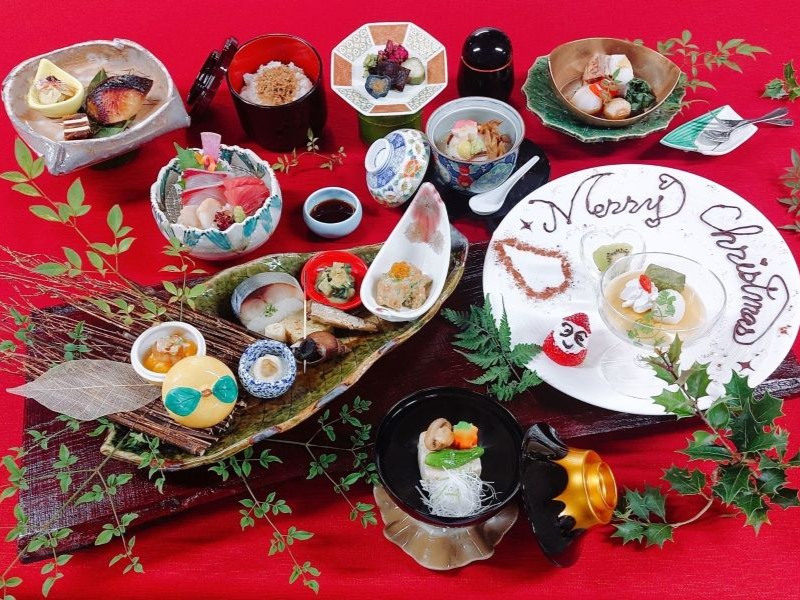 京で迎える和のクリスマス