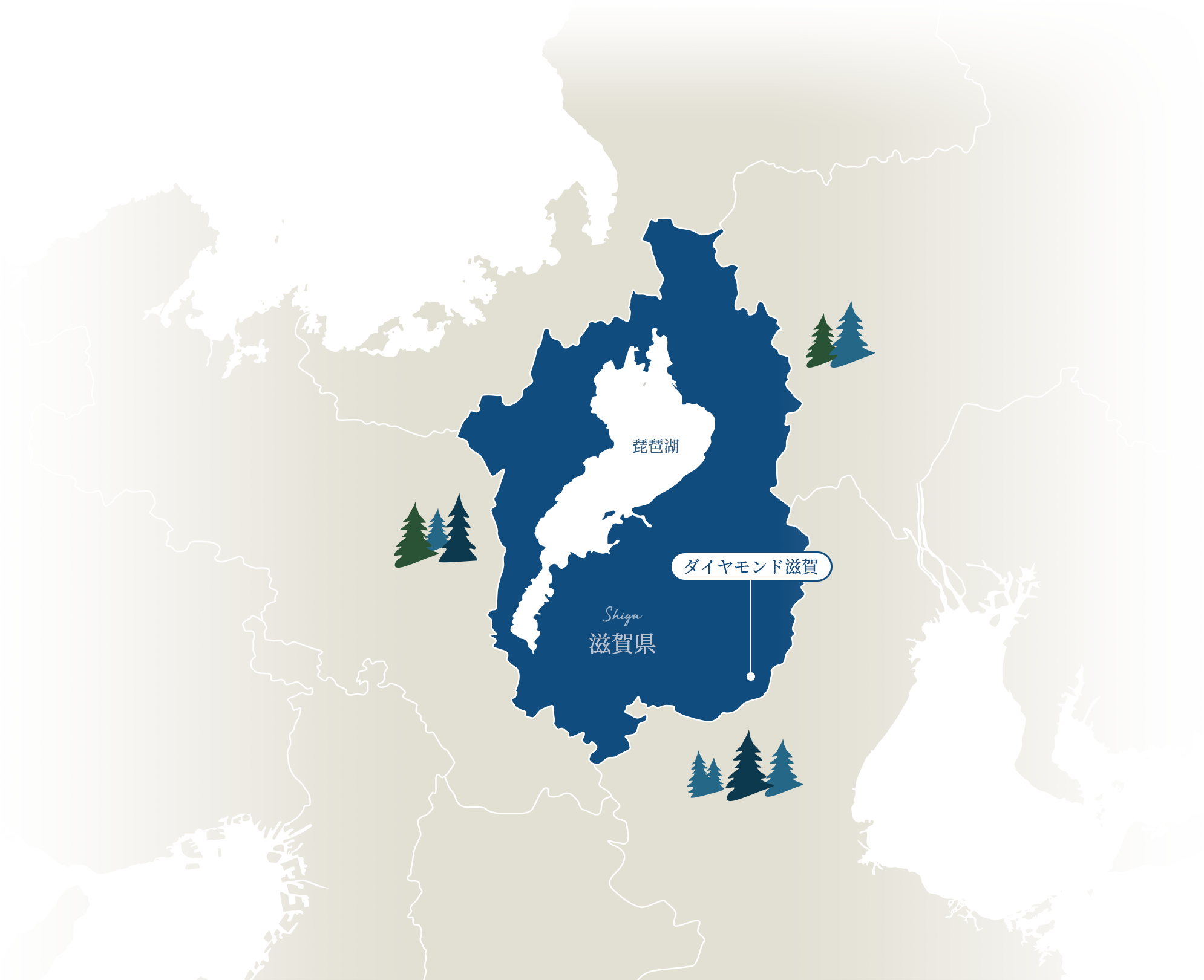 ダイヤモンド滋賀の地図